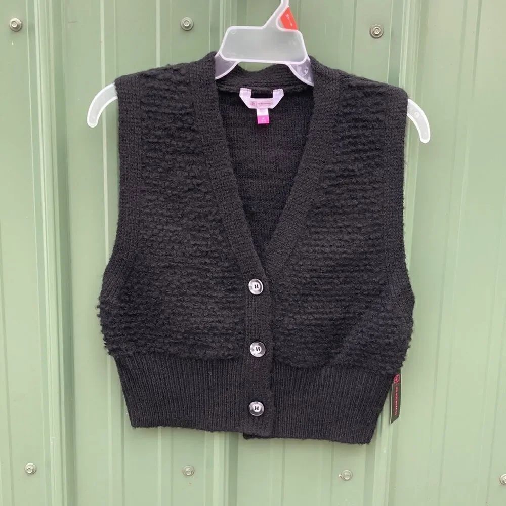 Women’s Juniors Ultra Soft Comfy Sweater Vest Size M